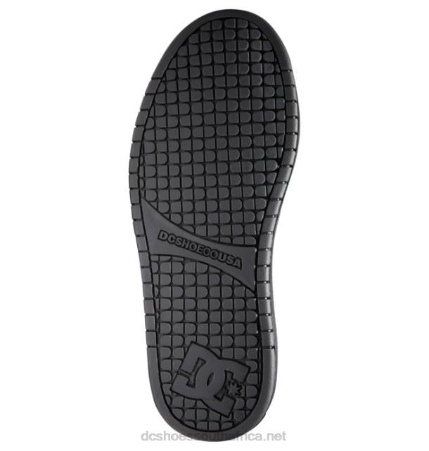 Black/Red PR2L242 DC Shoes Men's Court Graffik Shoes