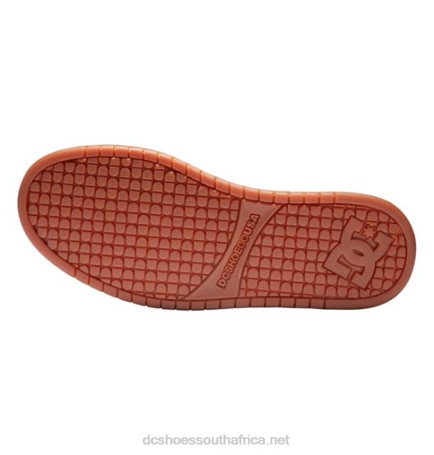 Grey/Gum PR2L294 DC Shoes Men's Court Graffik Shoes