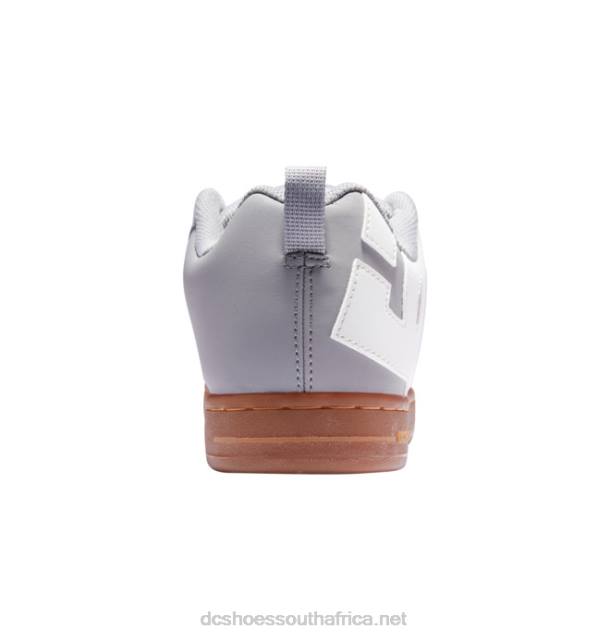 Grey/Gum PR2L294 DC Shoes Men's Court Graffik Shoes