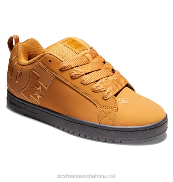 Wheat PR2L291 DC Shoes Men's Court Graffik Shoes