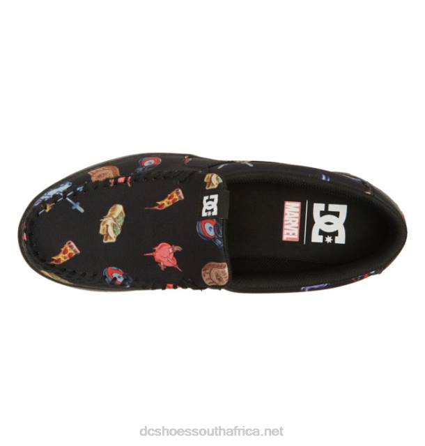 Black/Print PR2L259 DC Shoes Men's Marvel Deadpool x DC Villain 2