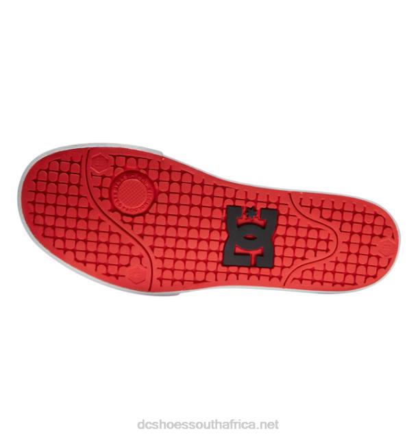 Black/White/Red PR2L260 DC Shoes Men's Marvel Deadpool x DC Pure Shoes