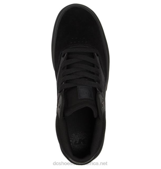 Black PR2L154 DC Shoes Kalis Vulc Mid - Mid-Top Shoes for Men