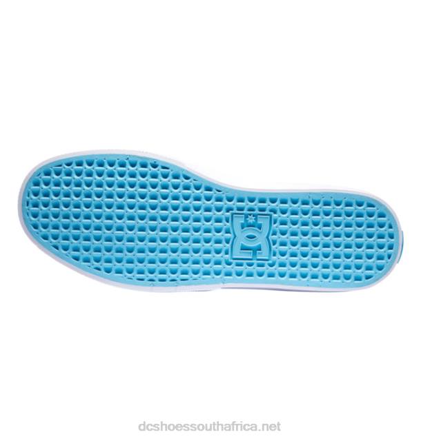 Black/White/Blue PR2L63 DC Shoes Kalis Vulc - Shoes for Men