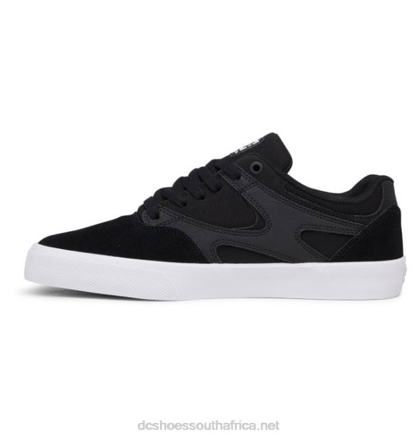 Black/White PR2L359 DC Shoes Men's Kalis Vulc Shoes