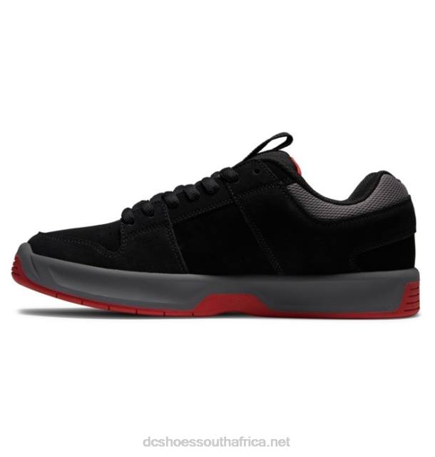 Black/Grey/Red PR2L365 DC Shoes Men's Lynx Zero Shoes