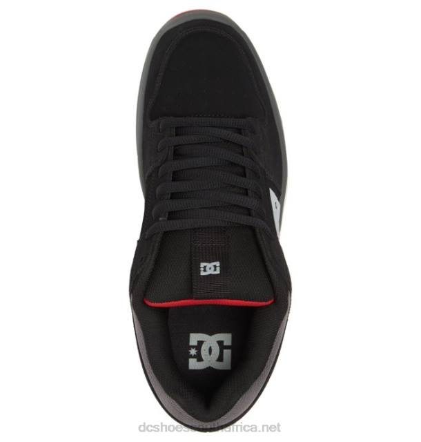 Black/Grey/Red PR2L365 DC Shoes Men's Lynx Zero Shoes