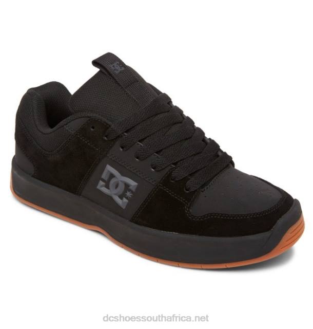 Black/Gum PR2L47 DC Shoes Men's Lynx Zero Shoes