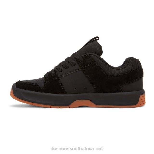 Black/Gum PR2L47 DC Shoes Men's Lynx Zero Shoes