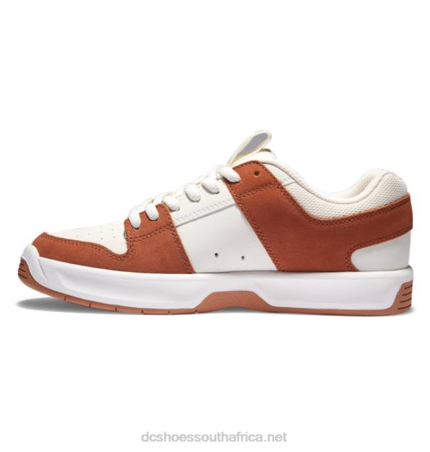 Brown/Tan PR2L46 DC Shoes Men's Lynx Zero Shoes