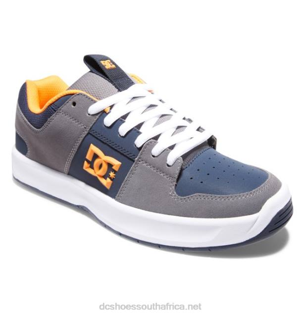 Grey/Orange PR2L358 DC Shoes Men's Lynx Zero Shoes