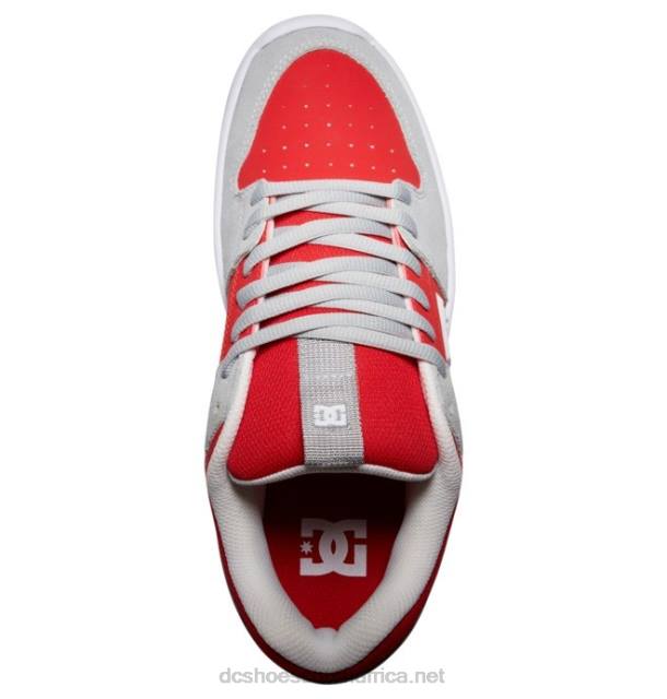 Grey/Red PR2L386 DC Shoes Men's Lynx Zero Shoes