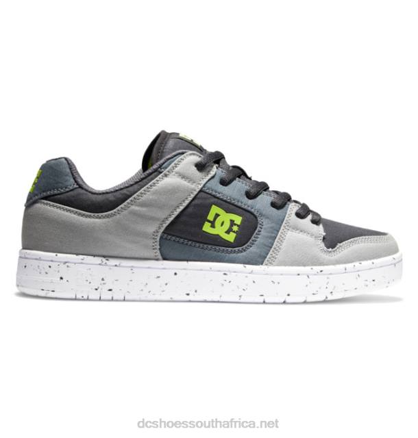 Black/Grey/Green PR2L45 DC Shoes Men's Manteca 4 Zero Waste Shoes