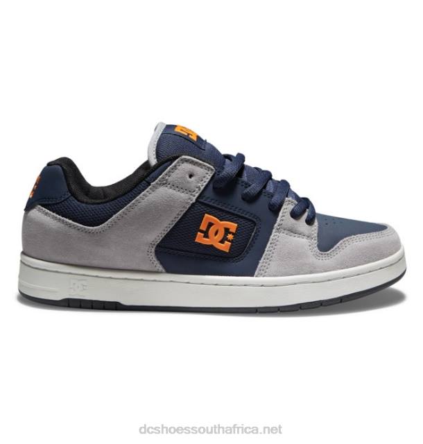 Navy/Grey PR2L369 DC Shoes Men's Manteca 4 Shoes