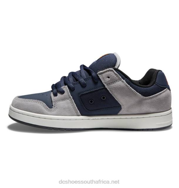 Navy/Grey PR2L369 DC Shoes Men's Manteca 4 Shoes