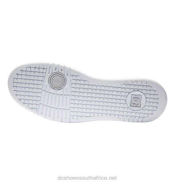 White/Battleship PR2L41 DC Shoes Manteca 4 Hi - High-Top Shoes for Men