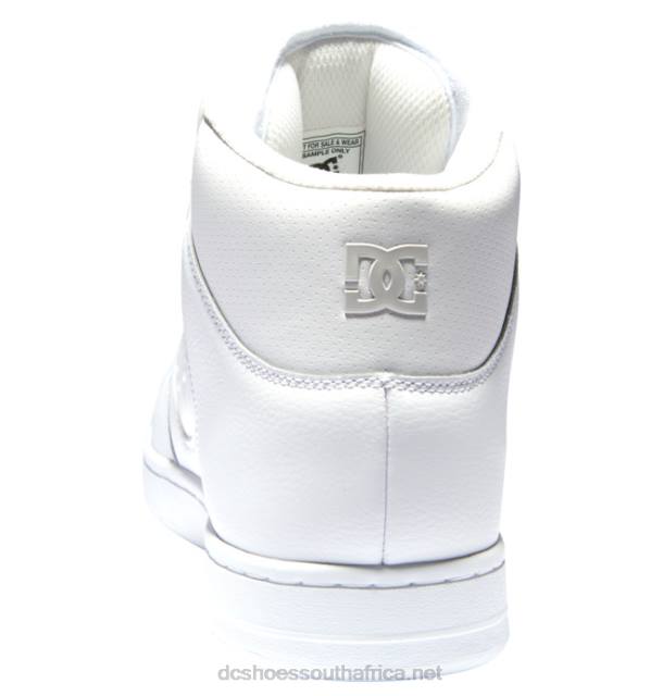 White/Battleship PR2L41 DC Shoes Manteca 4 Hi - High-Top Shoes for Men
