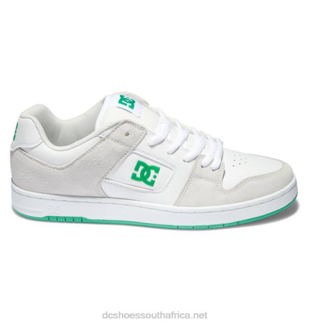 White/Grey/Green PR2L320 DC Shoes Manteca 4 - Shoes for Men