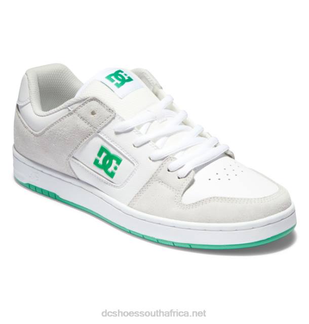 White/Grey/Green PR2L320 DC Shoes Manteca 4 - Shoes for Men