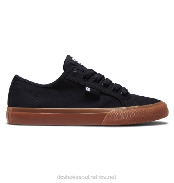Black/Gum PR2L74 DC Shoes Men's Manual Shoes