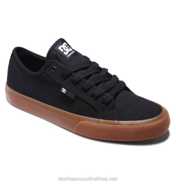 Black/Gum PR2L74 DC Shoes Men's Manual Shoes
