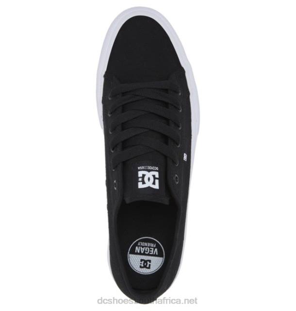 Black/White PR2L75 DC Shoes Men's Manual Shoes