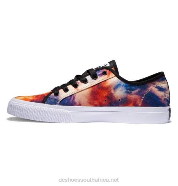 Violet/Fire PR2L21 DC Shoes Manual Tx Se - Shoes for Men