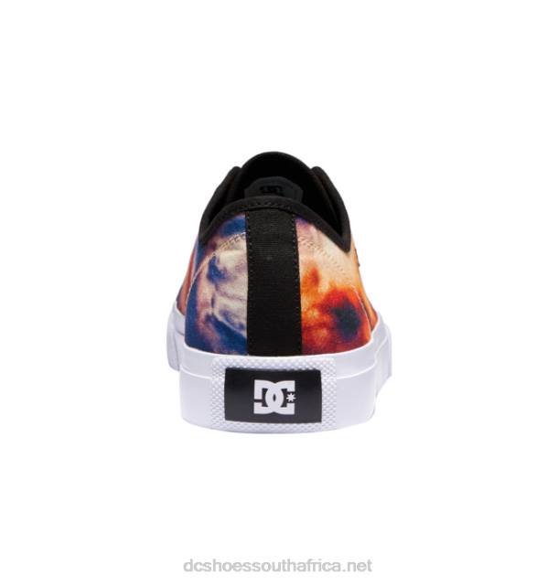 Violet/Fire PR2L21 DC Shoes Manual Tx Se - Shoes for Men