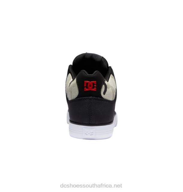 Astro Camo Black PR2L93 DC Shoes Men's Pure MID Mid-Top Shoes