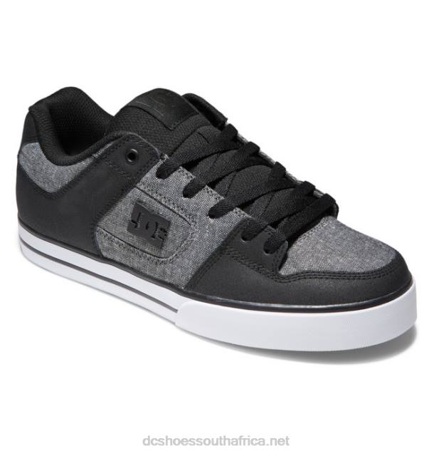 Black/Battleship PR2L254 DC Shoes Men's Pure Shoes