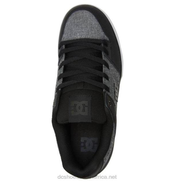 Black/Battleship PR2L254 DC Shoes Men's Pure Shoes