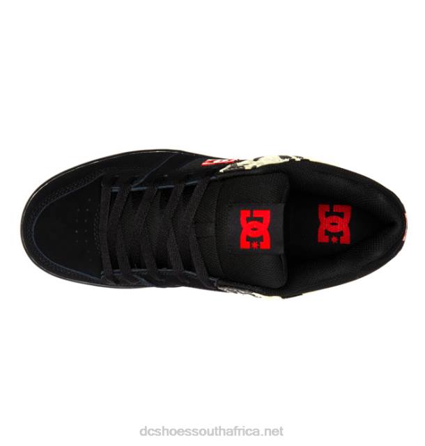Black Camouflage PR2L37 DC Shoes Men's Pure Shoes