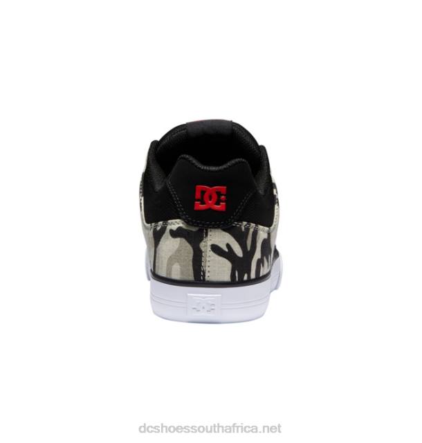 Black Camouflage PR2L37 DC Shoes Men's Pure Shoes
