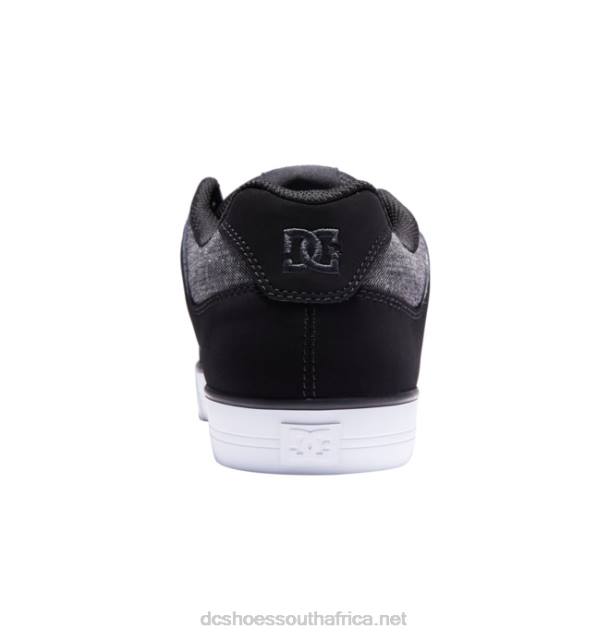 Black/Grey PR2L248 DC Shoes Men's Pure Shoes