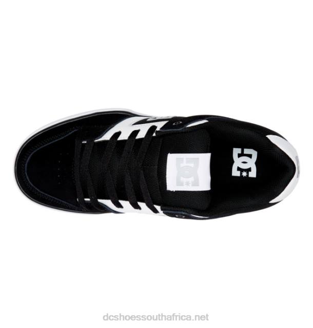 Black/White/Gum PR2L252 DC Shoes Men's Pure Shoes