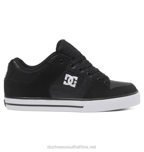 Black/White PR2L246 DC Shoes Men's Pure Shoes
