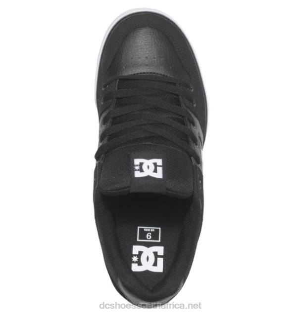 Black/White PR2L246 DC Shoes Men's Pure Shoes