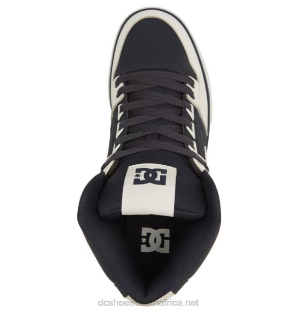 Dc Navy/White PR2L270 DC Shoes Men's Pure High-Top Shoes