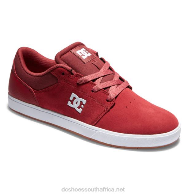 Biking Red PR2L217 DC Shoes Men's Crisis 2 Skate Shoes