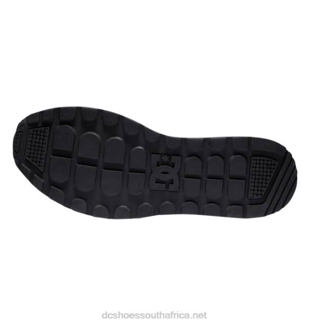 Black/Grey/Yellow PR2L184 DC Shoes Men's Kalis Lite Skate Shoes