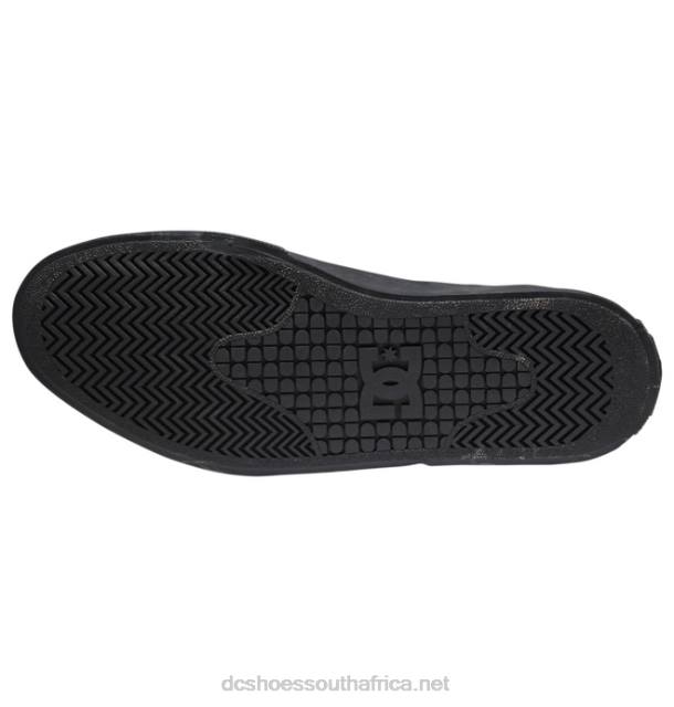 Black PR2L176 DC Shoes Men's Manual RT S Suede Skate Shoes