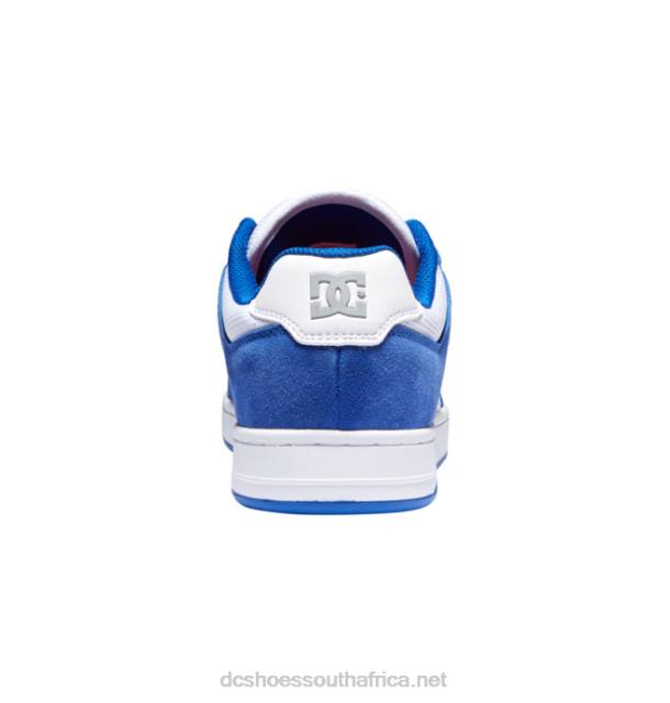 Blue/White PR2L235 DC Shoes Men's Manteca 4 Skate Shoes