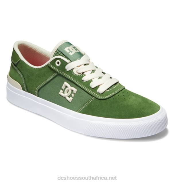 Dark Olive PR2L24 DC Shoes Men's Teknic S Jaakko Skate Shoes