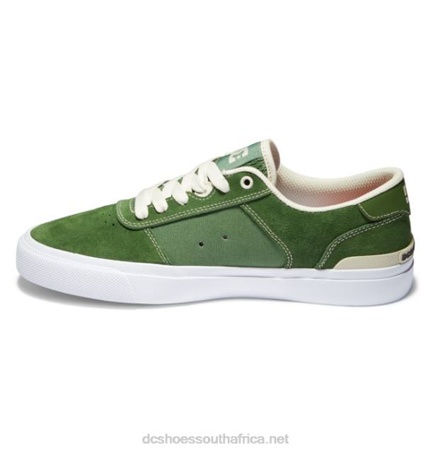 Dark Olive PR2L24 DC Shoes Men's Teknic S Jaakko Skate Shoes