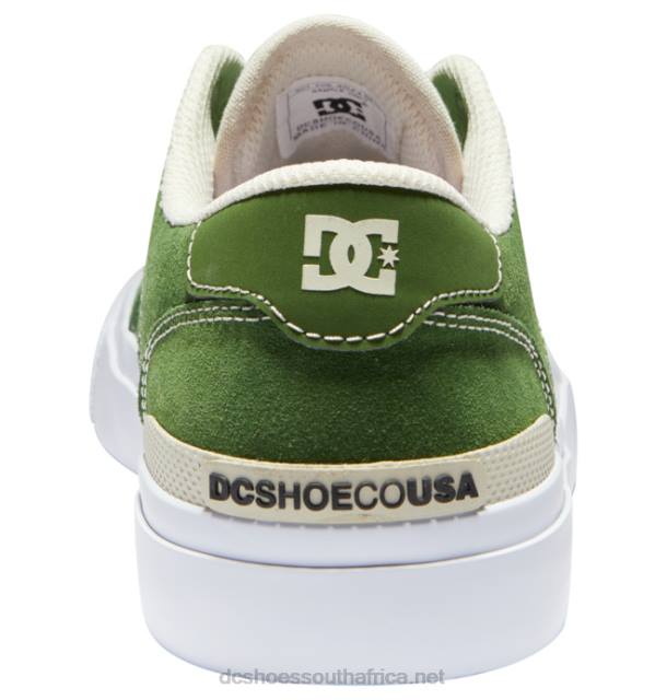 Dark Olive PR2L24 DC Shoes Men's Teknic S Jaakko Skate Shoes