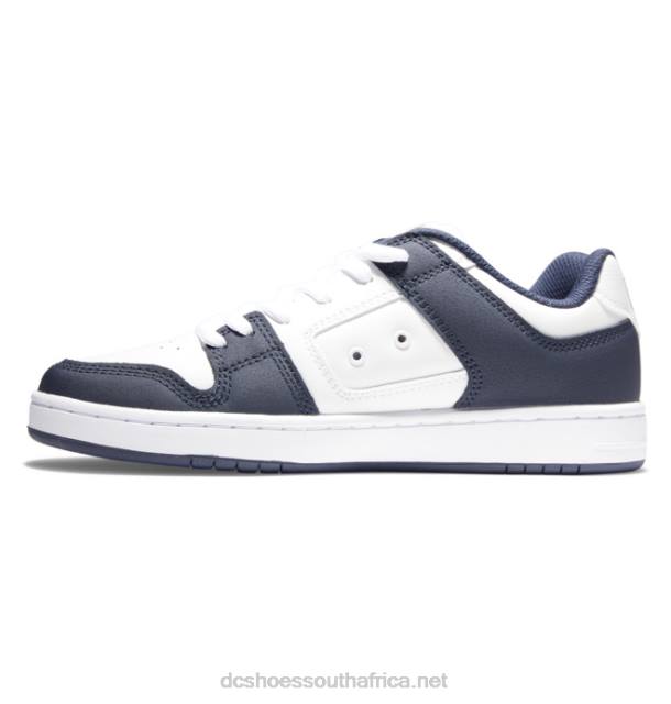 Dc Navy/White PR2L356 DC Shoes Men's Manteca 4 Skate Shoes