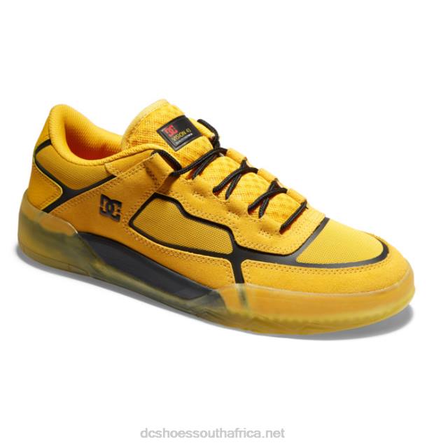 Gold/Black PR2L337 DC Shoes Men's DC Metric Skate Shoes