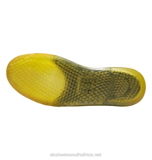 Gold/Black PR2L337 DC Shoes Men's DC Metric Skate Shoes