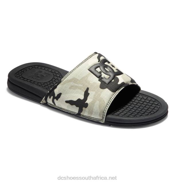 Black/Camel PR2L53 DC Shoes Bolsa - Sandals for Men
