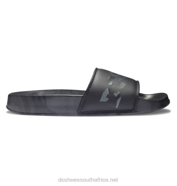 Black/Camo PR2L357 DC Shoes Men's DC Slides